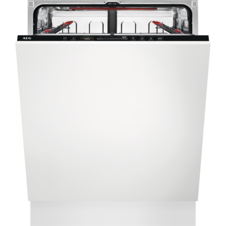 Masina de spalat vase incorporabila AWG FSE74617P, 13 seturi, 7 programe, Clasa C, AirDry, QuickSelect, Motor inverter, SatelliteClean, Afisaj digital, Indicator luminos pe podea, 60 cm