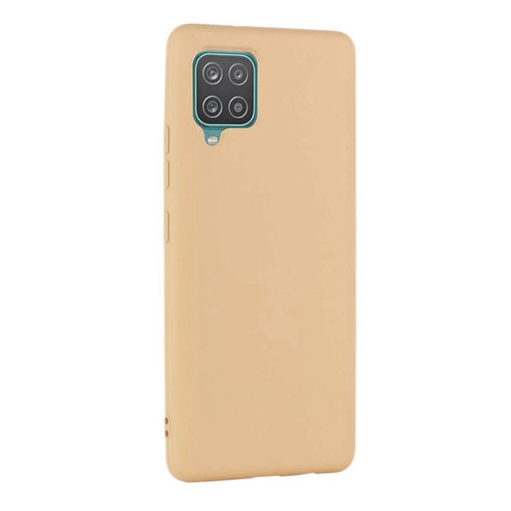 Силиконов калъф за Samsung Galaxy M22 4g, HighQuality Perfect Fit Slim, Optim Protection, Cream