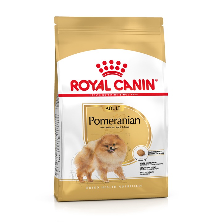 Hrana uscata caini adulti, ROYAL CANIN Pomeranian Adult, cu pasare 3 kg