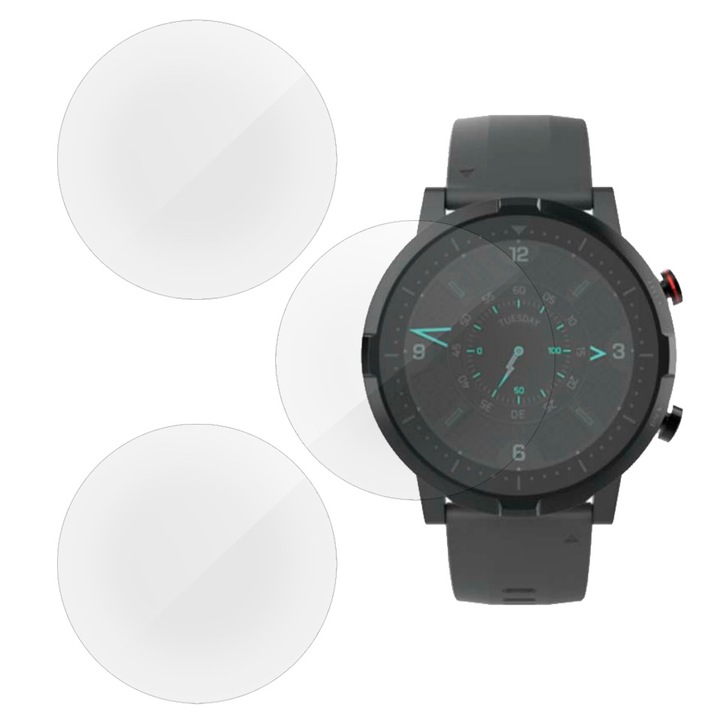 3 db szilikon SILKASE regenerálódó fólia Xiaomi Haylou RT 45mm, Full-display