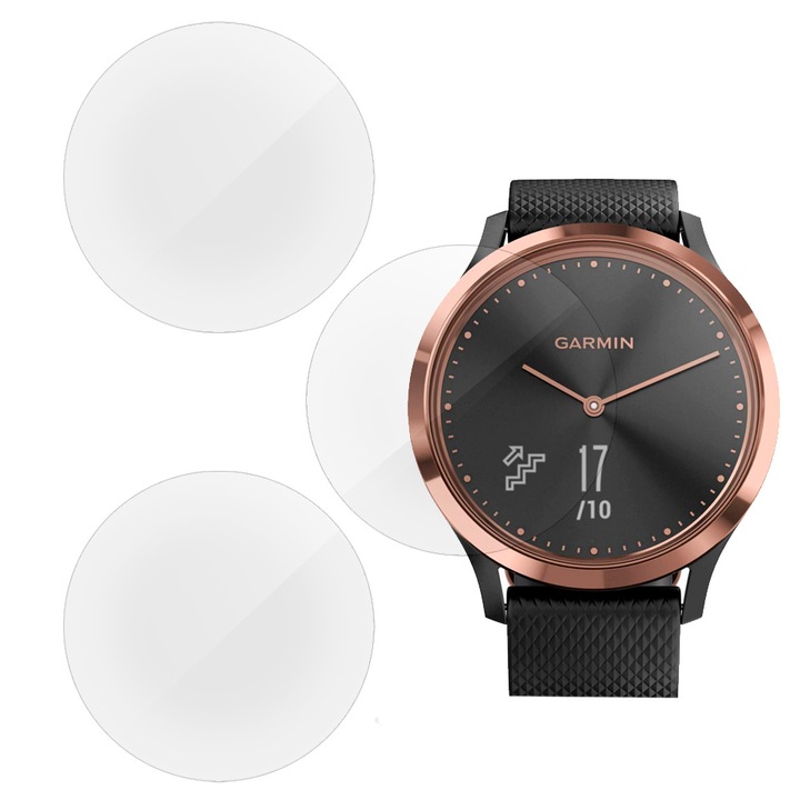 3 db szilikon SILKASE regenerálódó fólia Garmin vívomove Sport 43mm, Full-display