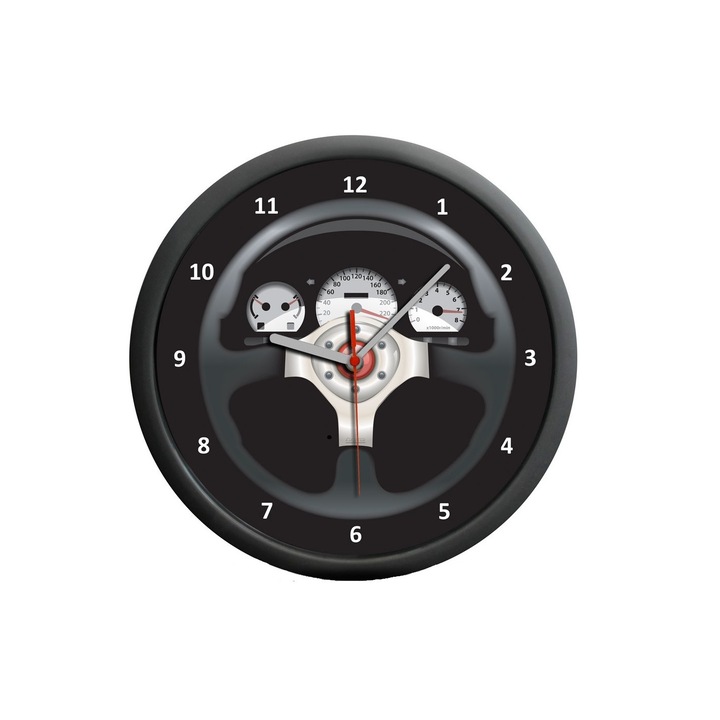 Falióra autós műszerfali számlappal 30cm