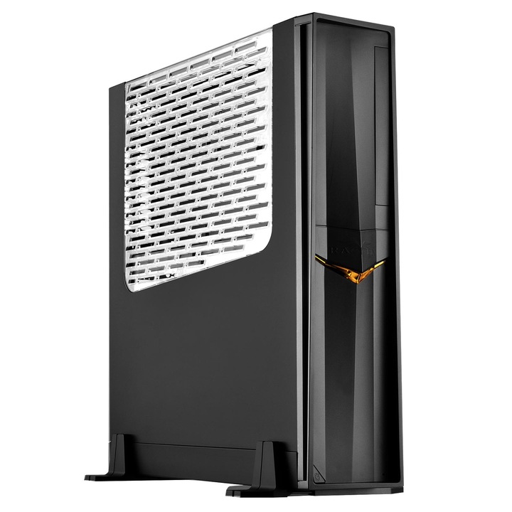 PC кутия SilverStone Raven SST-RVZ02B-W, Mini ITX, бяло-черно