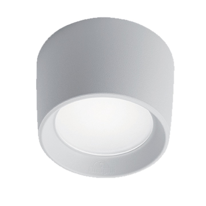 LED Луна за открит монтаж Fumagalli LIVIA 160, GX53, 7W, 3000K/4000K/6500K, 800lm, IP55, Сив