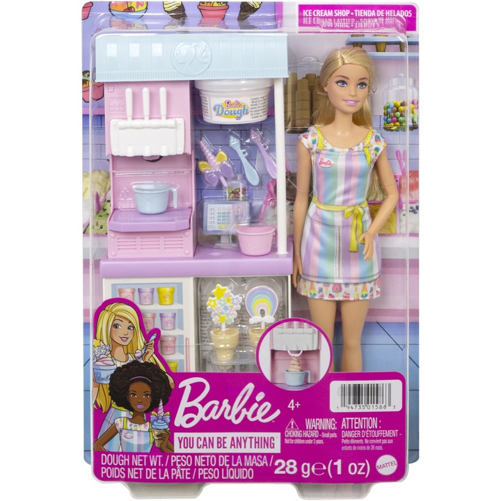 Set de joaca Barbie You can be - Magazinul de inghetata