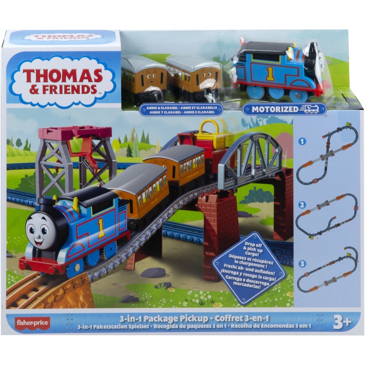 Игрален комплект Thomas & Friends - Annie & Clarabel, 3 In 1