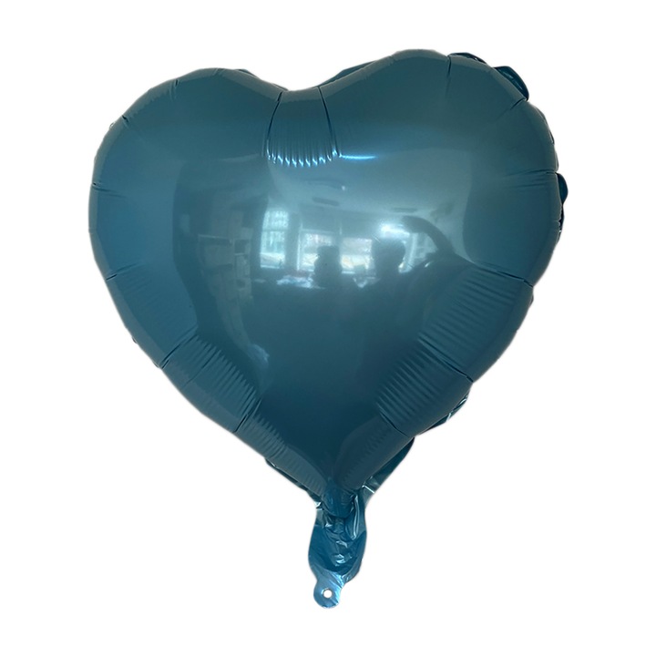 Любов балон, декорация сърце, 45 см, син, EFAYN