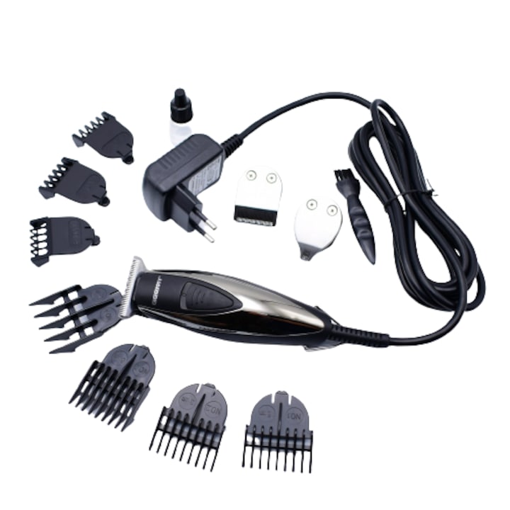 Masina de tuns si ras electrica 3in1, Geemy, marimi 1.5/3/6/9mm, putere 5w, GM-830