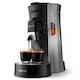 Espressor Philips Senseo Select CSA250/11, Crema Plus, Intensity Plus, Memory Plus, 1450 W, capacitate rezervor apa 0.9 l, presiune pompa 1 bar, metalic