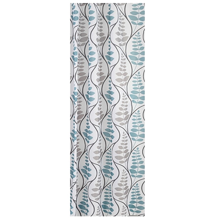 Perdea dus Feridras, poliester, cu 12 inele de prindere, 180x200cm