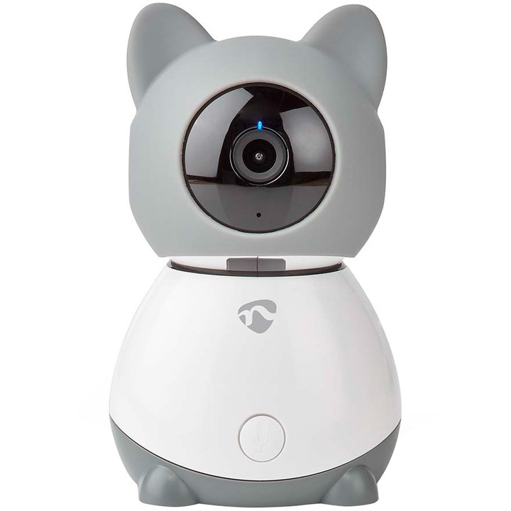 Camera de supraveghere Nedis WIFICI30CGY SmartLife Indoor Wi-Fi, 2MP, 1080p