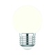 Set 10 buc - Bec LED Ecoplanet glob mic G45, E27, 1W, 10W, 80 LM, G, lumina neutra 4000K, Alb, Mat