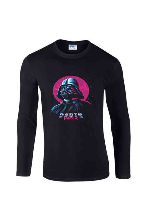 Mintás Férfi Hosszú Ujjú Póló - Darth Vader Star Wars - XL