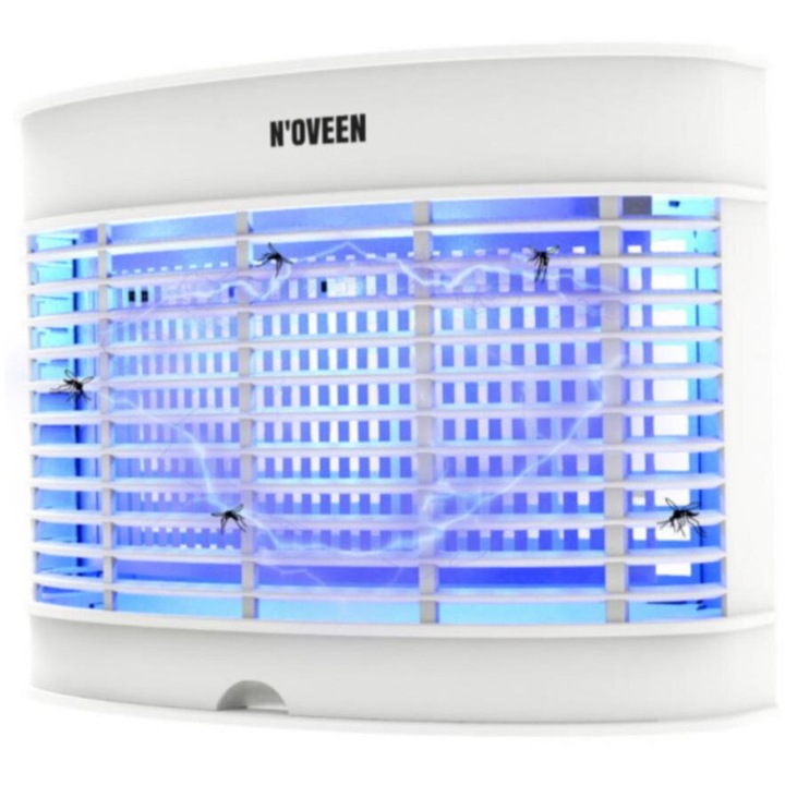 Lampa electrica anti-insecte Noveen Insect killer lamp, UV (20 W), 4000 V, IKN930 White