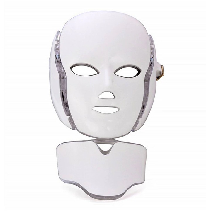 Masca pentru terapie cu lumina Aoko, 730g, 230V, Alb