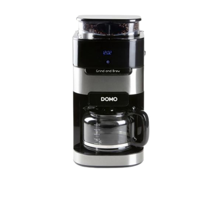 Филтър за кафе с вградена мелничка Domo DO721K, 900 W