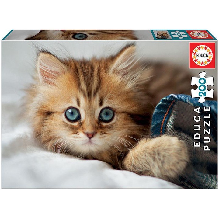 Educa Puzzle - Cica, 200 db