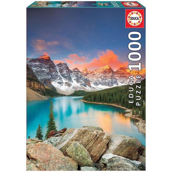Пъзел Educa - Moraine Lake, Banff National Park, Canada, 1000 части