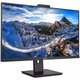 Монитор Philips 31.5", IPS, QHD 2560x1440, 75Hz, 4ms FlickerFree, Говорители 5Wx,2 Webcam, HA Pivot, HDMI, DisplayPort, DaisyChain, USB hub, USB-C, RJ45, 326P1H/00