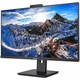 Монитор Philips 31.5", IPS, QHD 2560x1440, 75Hz, 4ms FlickerFree, Говорители 5Wx,2 Webcam, HA Pivot, HDMI, DisplayPort, DaisyChain, USB hub, USB-C, RJ45, 326P1H/00