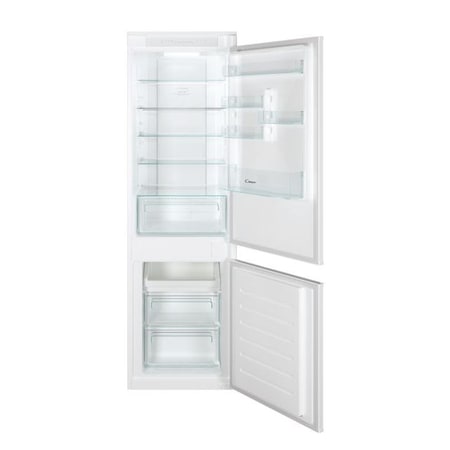 Combina frigorifica incorporabila Candy CBT3518FW, 248 l, Clasa F, No Frost, WiFi, Display, Control electronic, H 177 cm, Alb