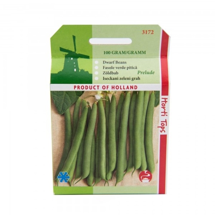 Seminte de fasole pitica verde Prelude 100g