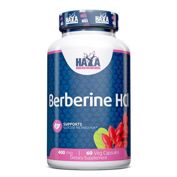Haya Labs - Berberine HCL 400mg. / 60 VCaps