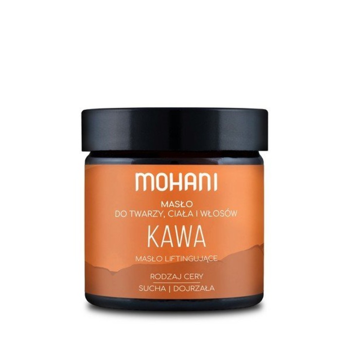 Mohani, Vaj arcra, testre és hajra, kávé 60 ml