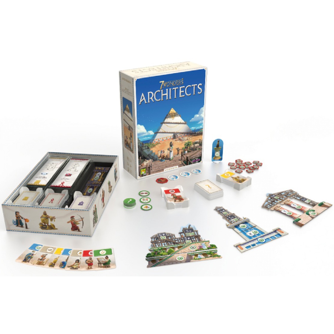 Joc Asmodee - 7 Wonders, Architects - eMAG.ro