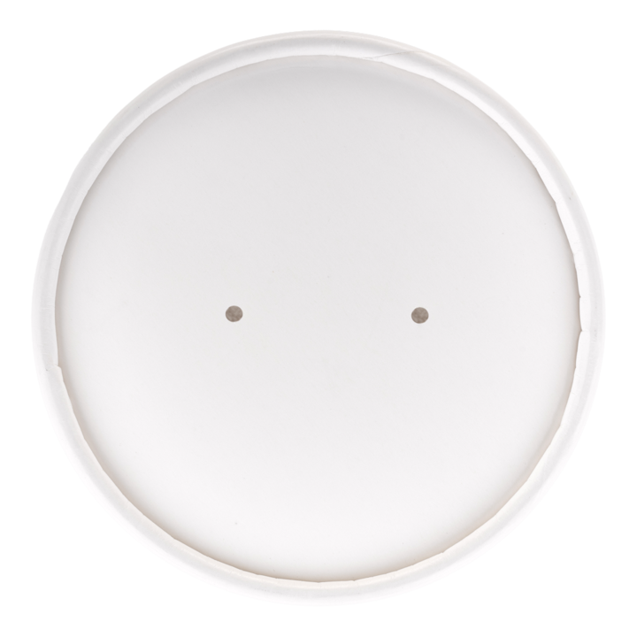 Set Capace Carton Pla Albe 97 mm 25 bucati