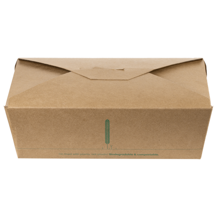 Комплект кутии Biodeck М3, Картонени, Крафт, 200 броя, 2000 мл