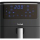 Friteuza cu aer cald Tefal EasyFry Grill & Steam air fryer FW201815, 1700 W, 7 programe automate, capacitate 6.5L, tehnologie ExtraCrisp, functie gatit la abur, negru