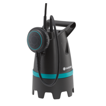 Pompa de canalizare Gardena 9300, 400W, Volum livrat Max. 9300 l/h, Max. 0,5 bar, Negru/Albastru