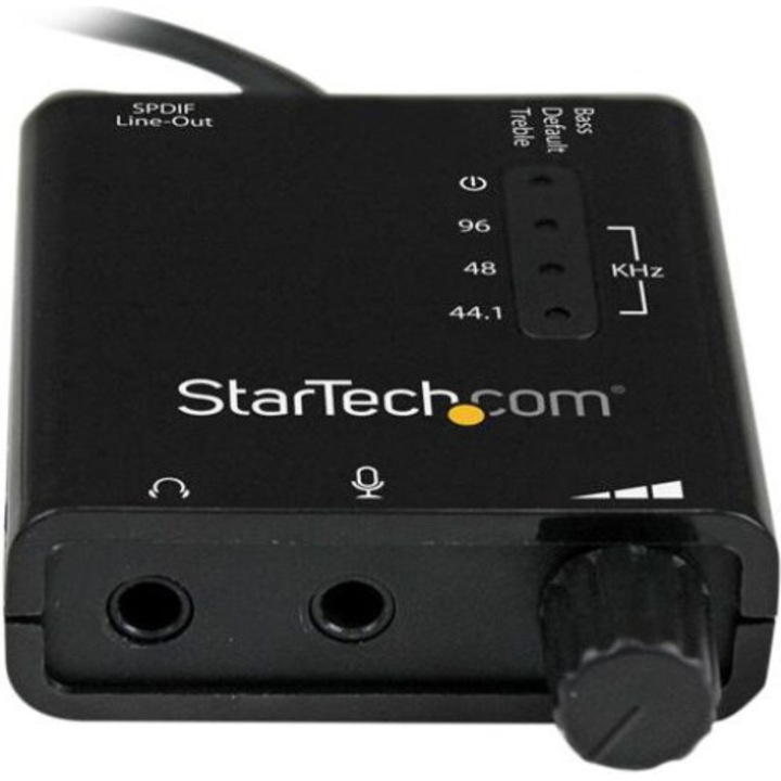 Placa de sunet Startech ICUSBAUDIO2D, USB, externa, 96 kHz