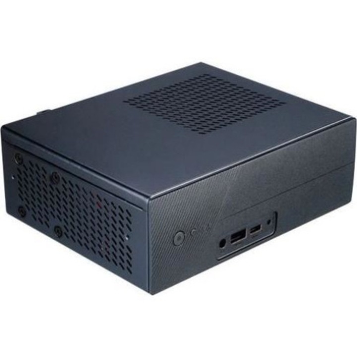 Akasa Cypher ST V2 PC-ház, A-STX04-M2B, Mini STX, fekete