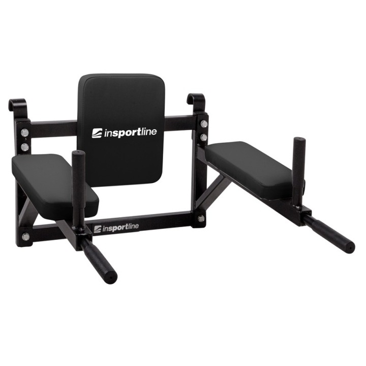 Felhúzó rúd és hasizom erősítő inSPORTline LCR-11114B, fekete