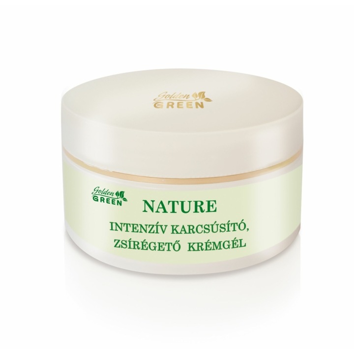 Интензивен отслабващ крем гел за изгаряне на мазнини Golden Green Nature, 200 мл