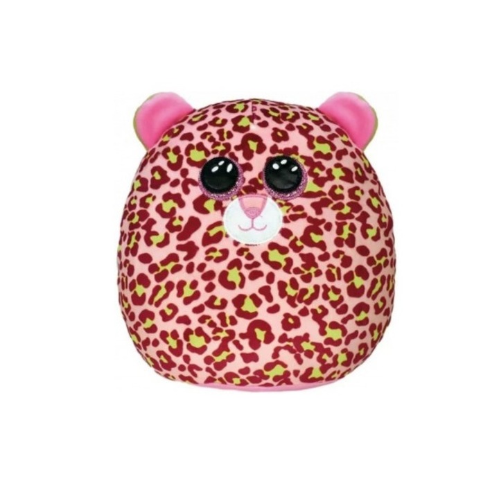 Ty Squish-a-Boos różowy leopard - LAINEY, 30 cm - Large