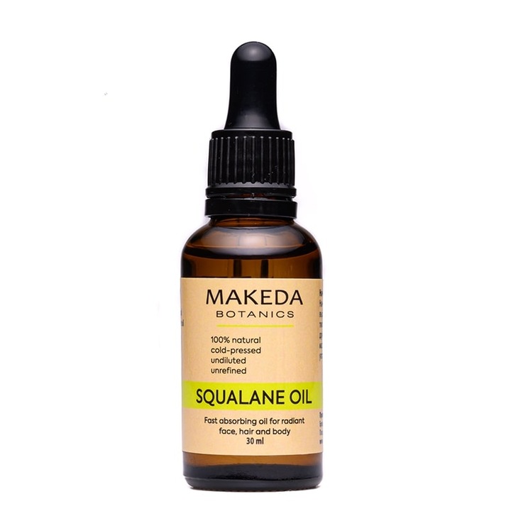Сквалан, MAKEDA Botanics, Olive Squalane Oil, 30 мл