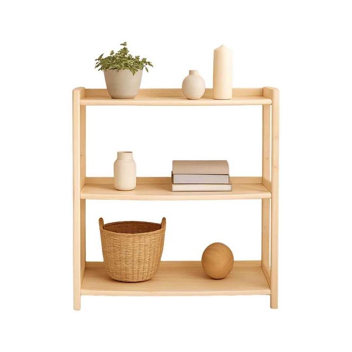 Raft Elisse Transilvan, 3 polite, 80x39x88 cm, Lacuit