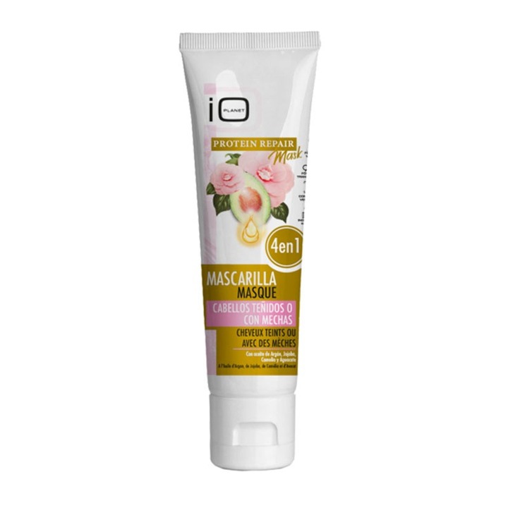 Masca Regeneratoare 4 in 1 Io Planet Protein Repair pentru Par Vopsit 100 ml
