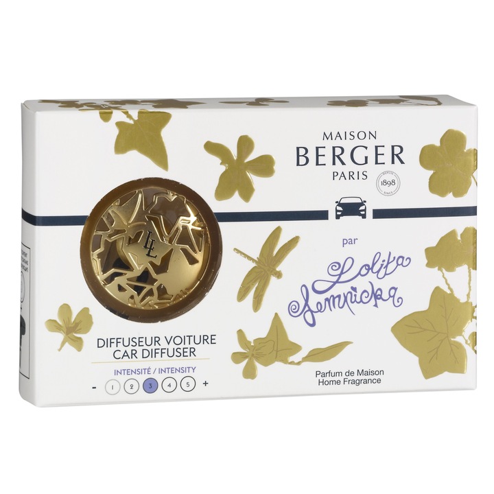 Set odorizant masina Berger Lolita Lempicka, Or satine, rezerva ceramica