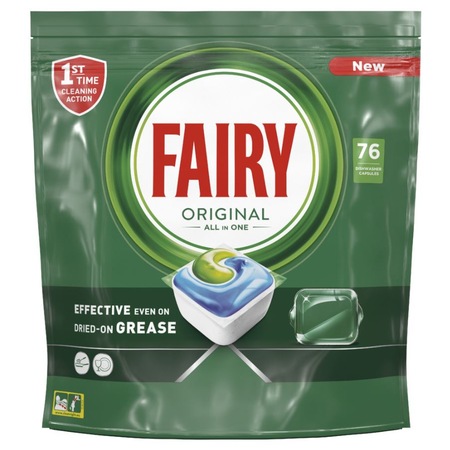Препарат Fairy All in One, съдомиялна, 76 капсули - eMAG.bg