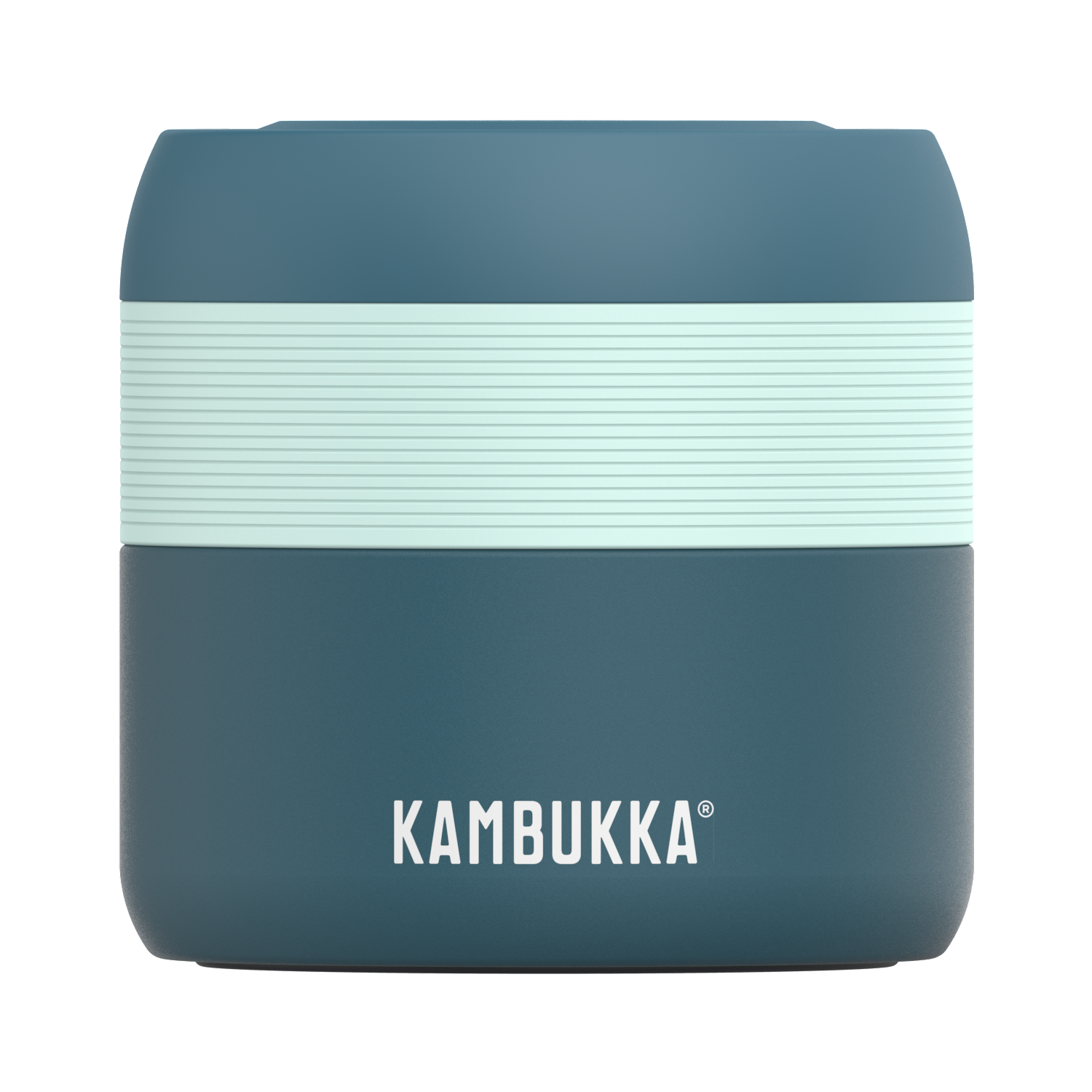 Термос за обяд Kambukka, Неръждаема стомана, Deep Teal, 400 мл - eMAG.bg