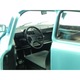 Welly 24037BL kék 1:24 15 cm kétütemű Trabant 601 DeLuxe 2T Trabi, részletgazdag fém modell autó, nyitható ajtókkal és motorháztetővel
