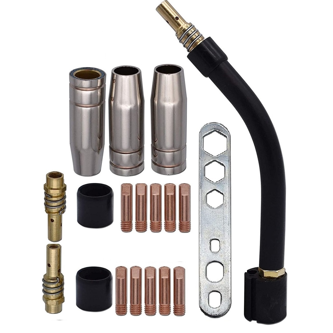 Set 19 consumabile pentru pistolet MIG MAG 150A - eMAG.ro