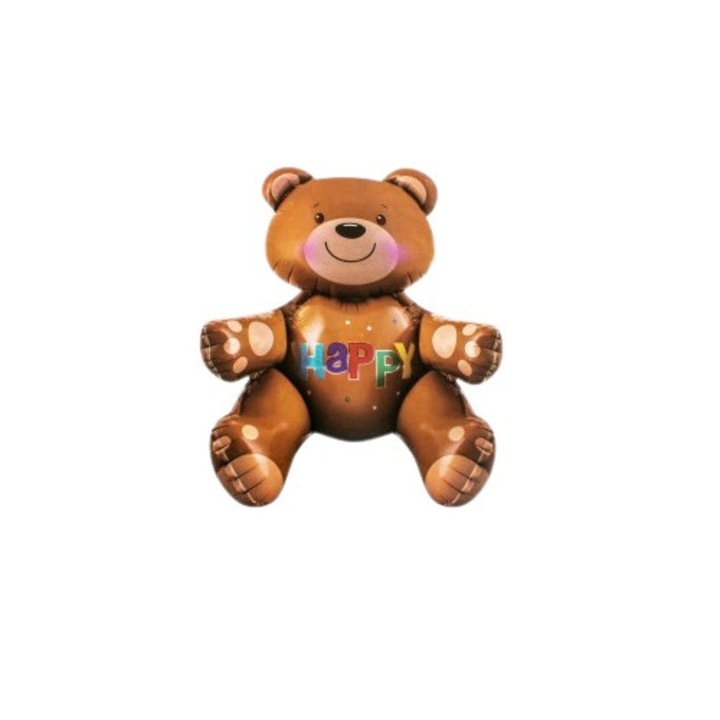 Balon figurina Ursulet Maro, 77x70 cm