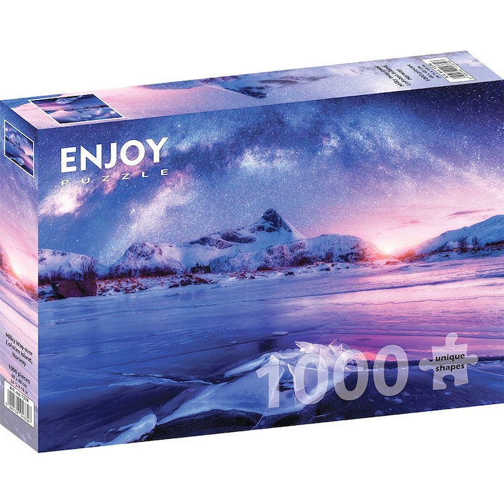 Enjoy - Milky Way over Lofoten Island, Norway 1000 db-os puzzle