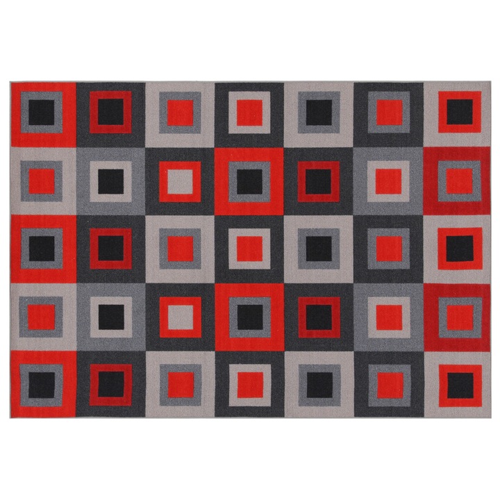 Covor pentru bucatarie, Sintetic, 200x140 cm, Multicolor