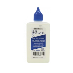 Ulei pentru mecanica fina, inodor, prevazut cu dozator, transparent, 100ml
